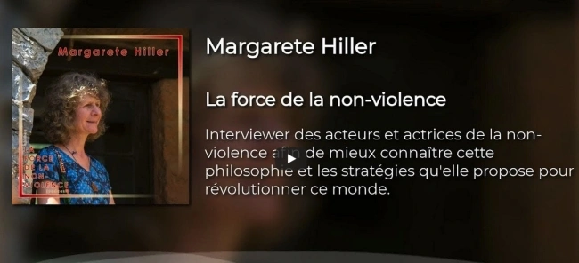 La force de la non-violence, par Margarete Hiller