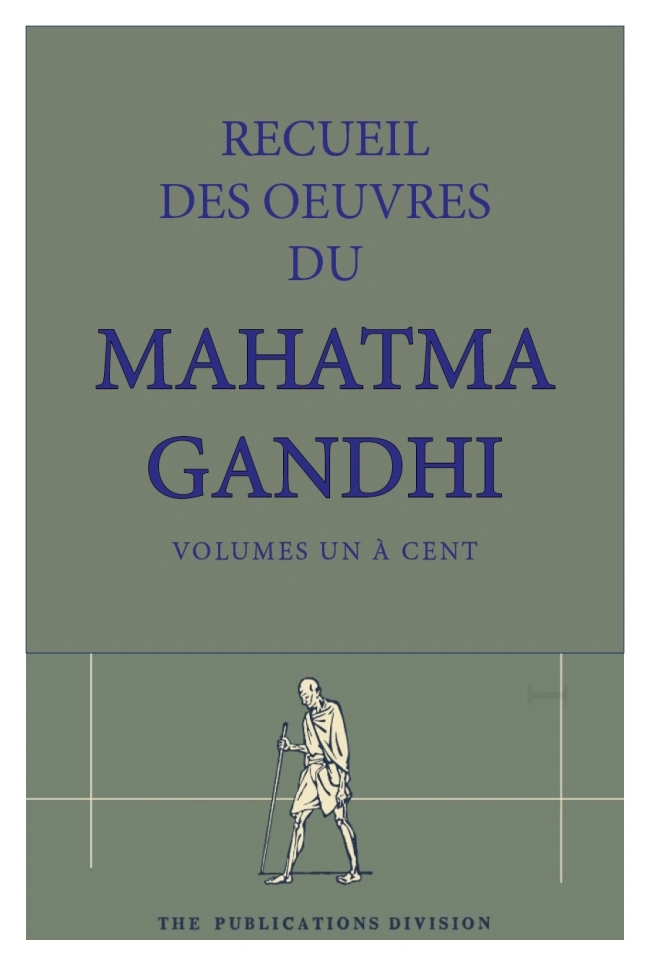Recueil des oeuvres de Gandhi