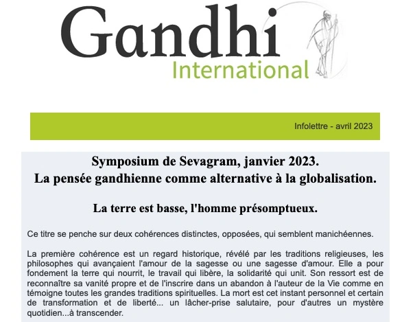 Infolettre Avril 23